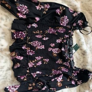 Flowery top